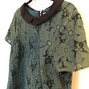 red herring green dress